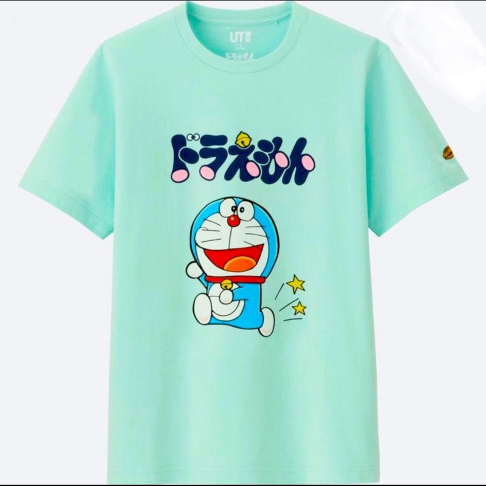 Doraemon shirt by Uniqlo
